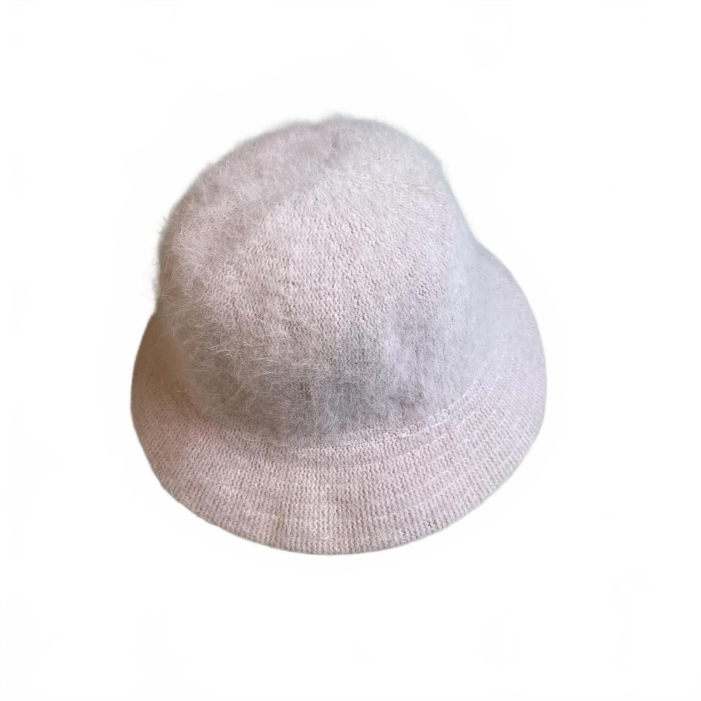 Vtg 90's Pink Woman's Rabbit Hair Wool Blend Bucket Hat JFH Headwear |Y2K Barbie